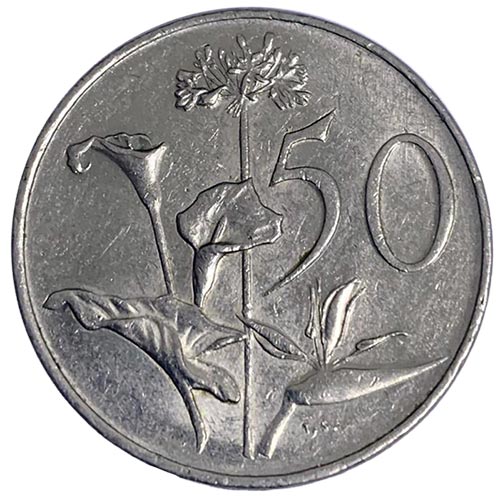 1979 South Africa 50c extra fine