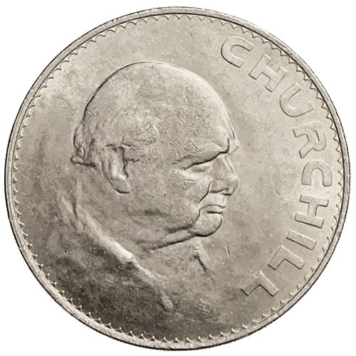 1965 Churchill Crown cupronickel
